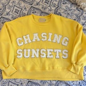 JUDITH MARCH Chasing Sunsets Sweatshirt ☀️